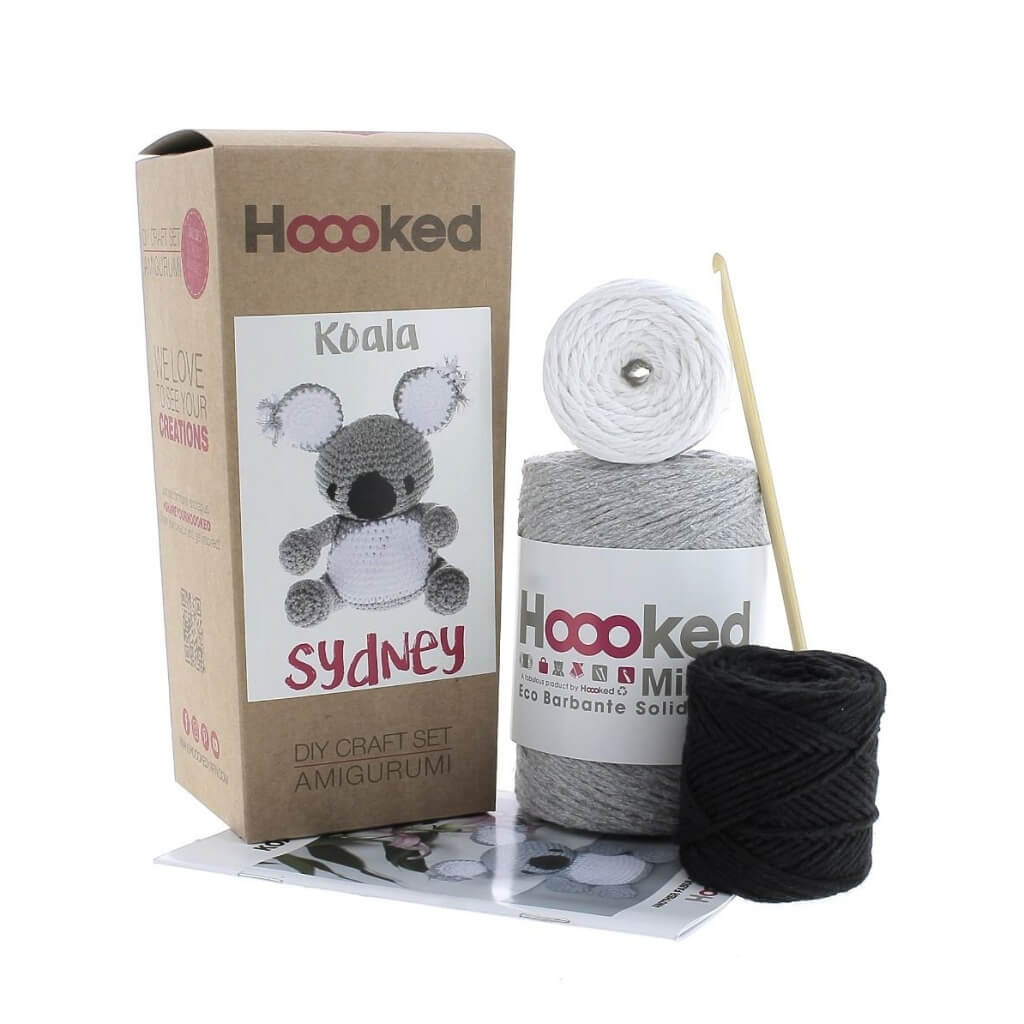 Hoooked Amigurumi Koala Sydney Häkelset - Hoooked bei bei bei bei bei bei bei bei bei bei bei Lieblingsgarn