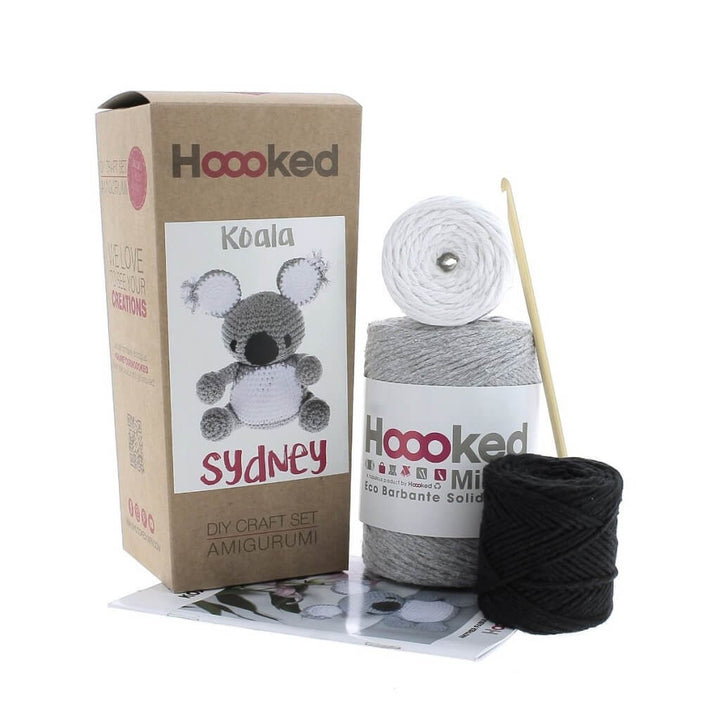 Hoooked Amigurumi Koala Sydney Häkelset - Hoooked bei bei bei bei bei bei bei bei bei bei bei Lieblingsgarn