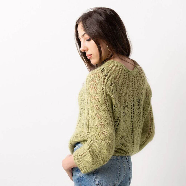 Pascuali Pattern Strickjacke Eyed Fern Strickanleitung - Pascuali (PDF) bei bei bei bei bei bei bei bei bei bei Lieblingsgarn