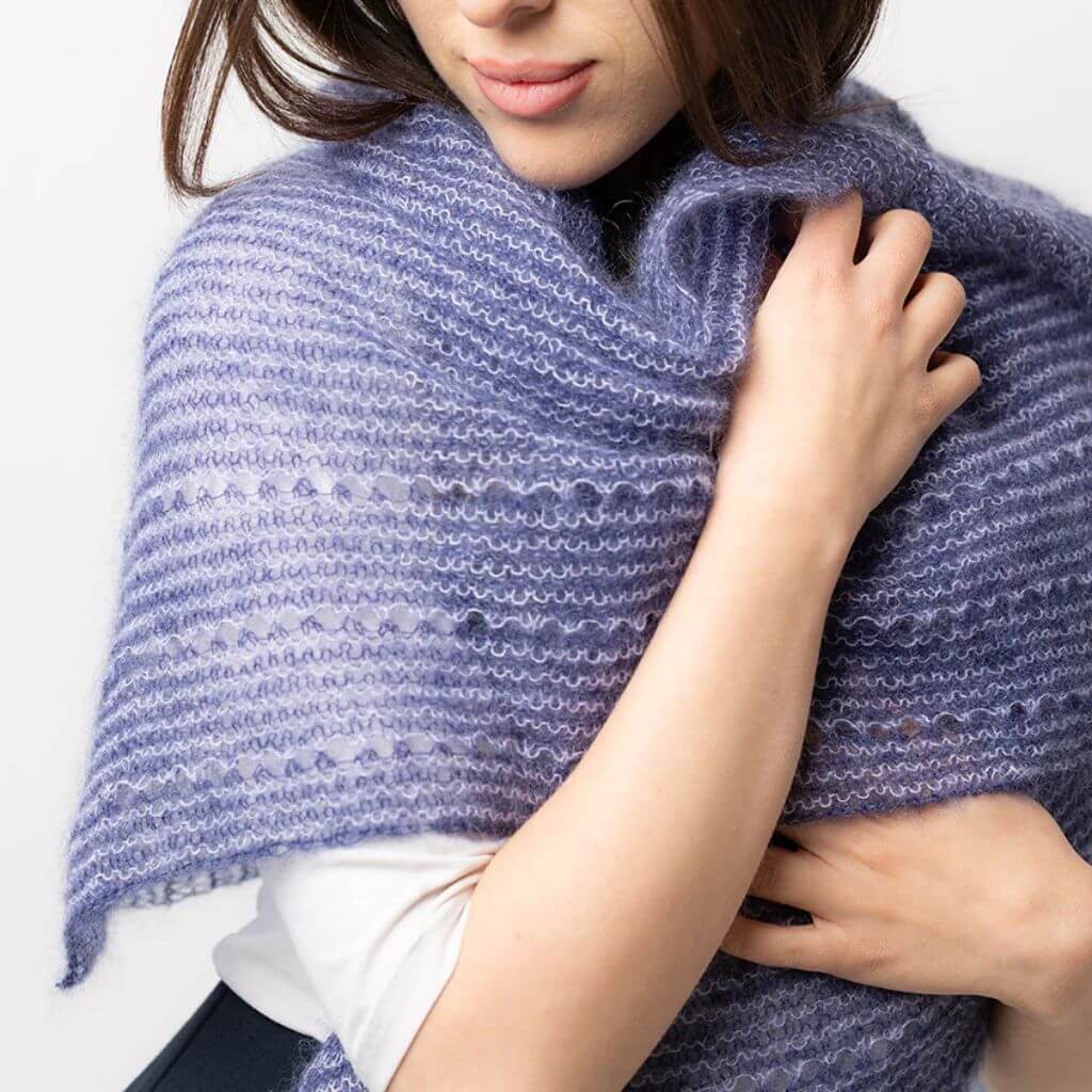 Pascuali Pattern Tuch Striped Feather Strickanleitung - Pascuali (PDF) bei bei bei bei bei bei bei bei bei bei Lieblingsgarn