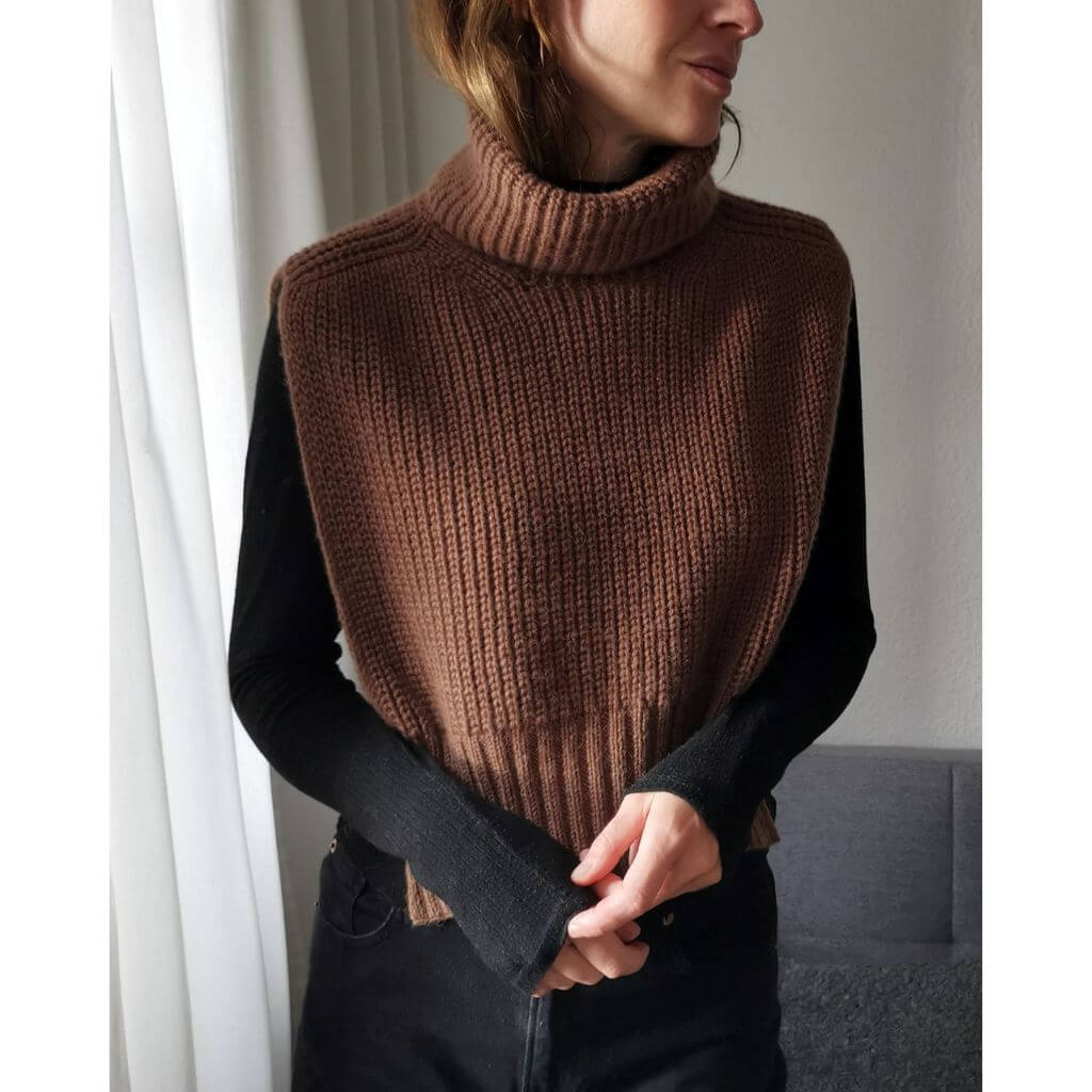 Paula Strickt Pullunder Jaques Collar Strickanleitumng - Paula strickt (PDF) bei bei bei bei bei bei bei bei Lieblingsgarn