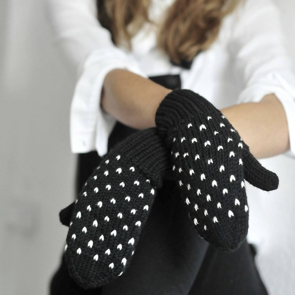 Basic Mitten Fausthandschuhe Strickanleitung - Paulastrickt (PDF)