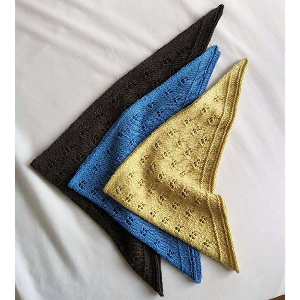 Paulastrickt Pattern Holly Bandana Strickanleitung - Paulastrickt (PDF) bei bei bei bei bei bei bei bei bei Lieblingsgarn