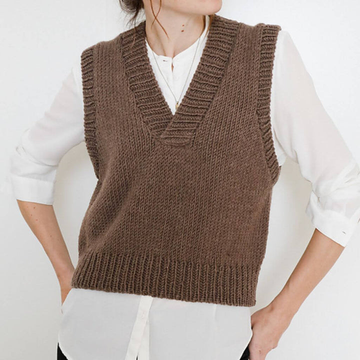 Paulastrickt Pattern Pullunder Mara Vest Strickanleitung - Paulstrickt (PDF) bei bei bei bei bei bei bei bei Lieblingsgarn