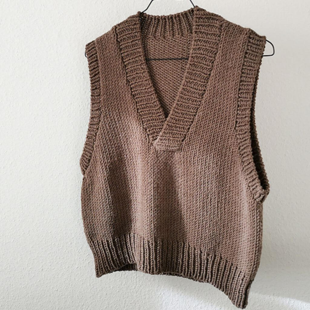 Paulastrickt Pattern Pullunder Mara Vest Strickanleitung - Paulstrickt (PDF) bei bei bei bei bei bei bei bei Lieblingsgarn