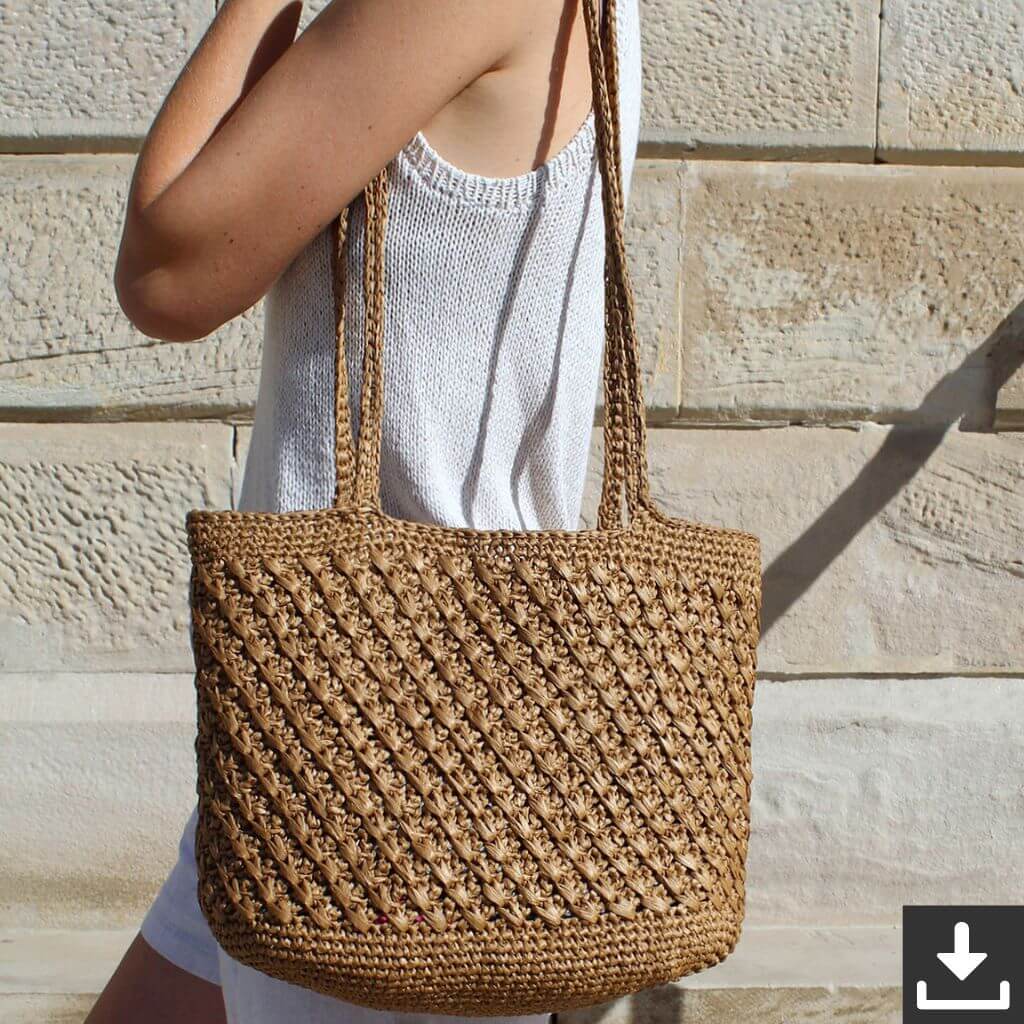 Paulastrickt Pattern Riviera Tasche Häkelanleitung - Paulastrickt (PDF) bei bei bei bei bei bei bei bei bei Lieblingsgarn