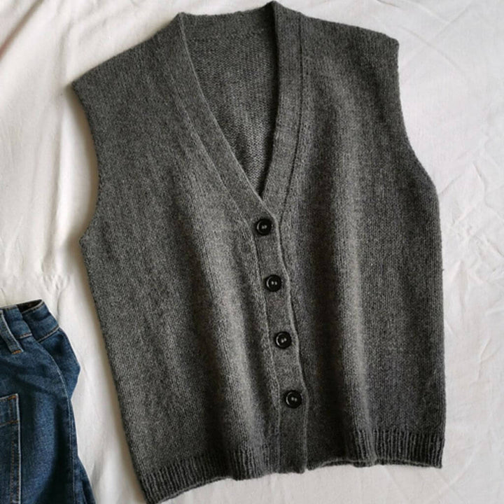 Paulastrickt Pattern Weste Toni Vest Strickanleitung - Paulstrickt (PDF) bei bei bei bei bei bei bei bei bei Lieblingsgarn