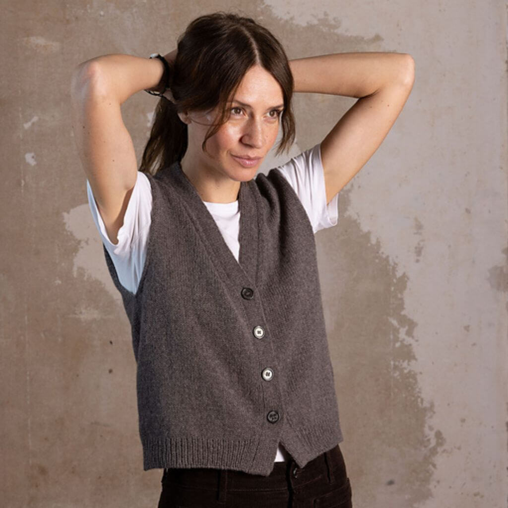 Paulastrickt Pattern Weste Toni Vest Strickanleitung - Paulstrickt (PDF) bei bei bei bei bei bei bei bei bei Lieblingsgarn