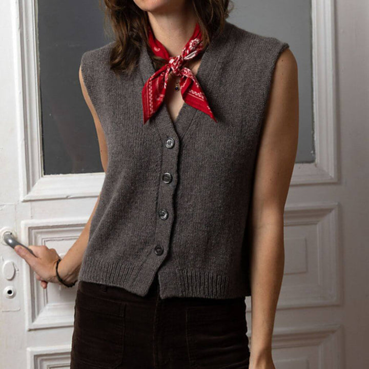 Paulastrickt Pattern Weste Toni Vest Strickanleitung - Paulstrickt (PDF) bei bei bei bei bei bei bei bei bei Lieblingsgarn