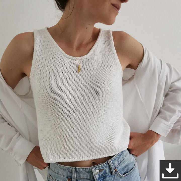 Paulastrickt Pattern Vegas Top Strickanleitung - Paulastrickt (PDF) bei bei bei bei bei bei bei bei bei bei Lieblingsgarn
