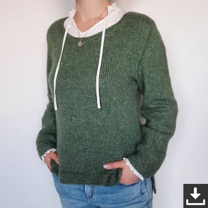 Nadelmelodie Pullover Pearl Sweater Strickanleitung - Nadelmelodie (PDF) bei bei bei bei bei bei bei bei bei Lieblingsgarn
