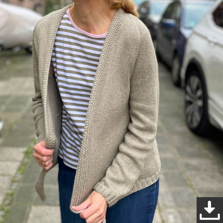 Strickauszeit Penna Cardigan Strickanleitung - Strickauszeit (PDF) bei bei bei bei bei bei bei bei bei bei Lieblingsgarn