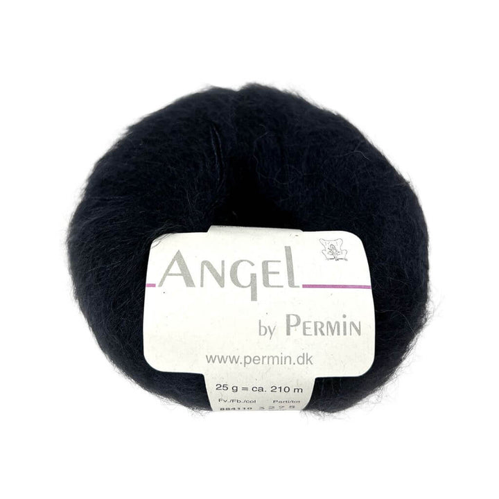 Permin Angel, Farbe 10 Swartz – Mohair und Seide bei Lieblingsgarn