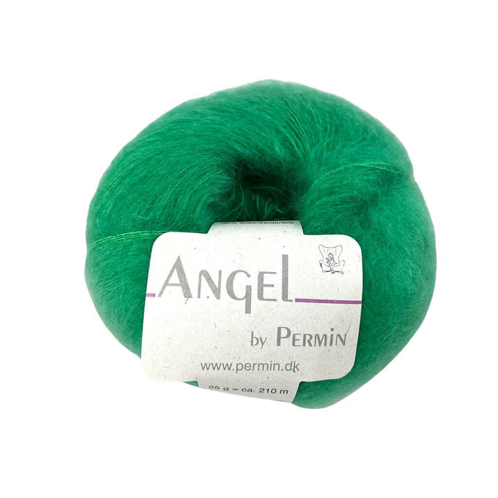 Permin Angel, Farbe 90 Sport Grün – Mohair und Seide bei Lieblingsgarn