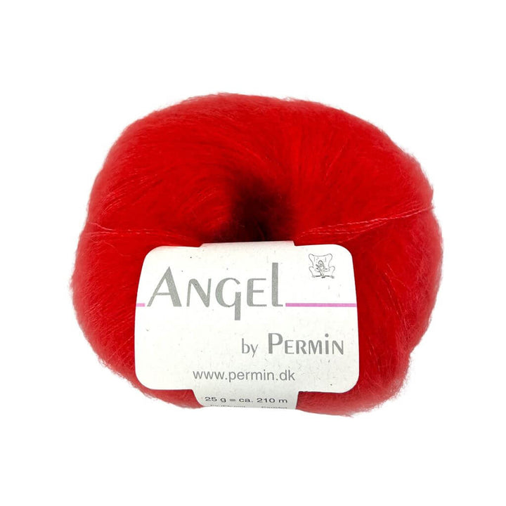 Permin Angel, Farbe 96 Zinnober – Mohair und Seide bei Lieblingsgarn