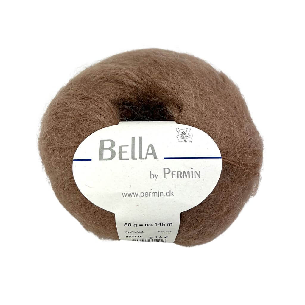 Permin Bella, Farbe 57 Kamel – Mohair, Schurwolle und Synthetik bei Lieblingsgarn