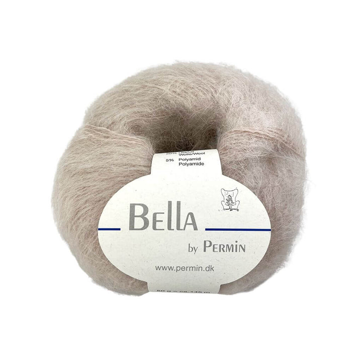 Permin Bella, Farbe 71 Beige – Mohair, Schurwolle und Synthetik bei Lieblingsgarn