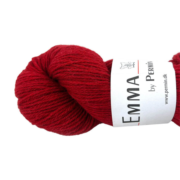 Permin Emma, Farbe 11 Rot – Merino und Schurwolle bei Lieblingsgarn