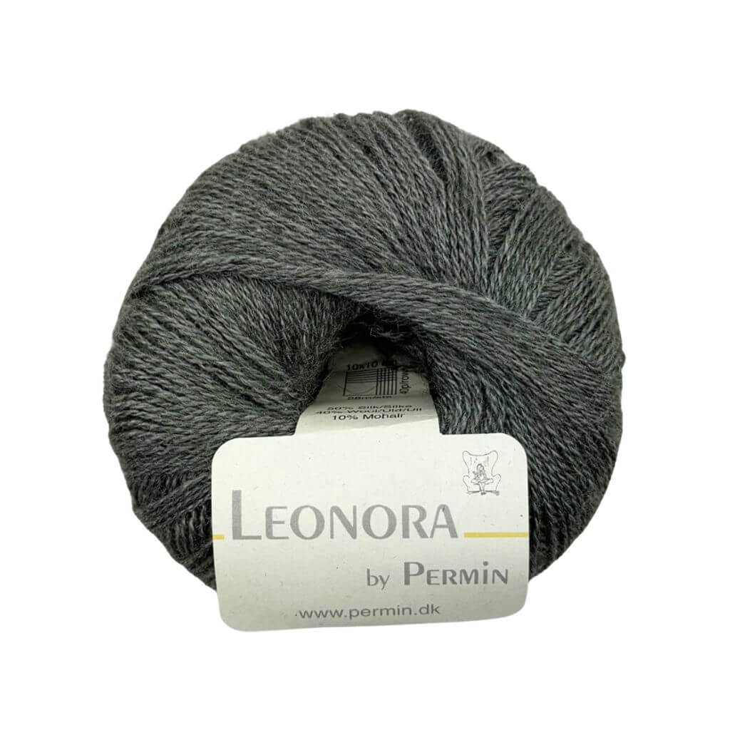 Permin Leonora, Farbe 35 Mørk Army – Mohair, Schurwolle und Seide bei Lieblingsgarn