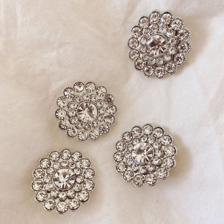 PetiteKnit Bling Knöpfe 4 Stück bei bei bei bei bei bei bei bei bei bei Lieblingsgarn