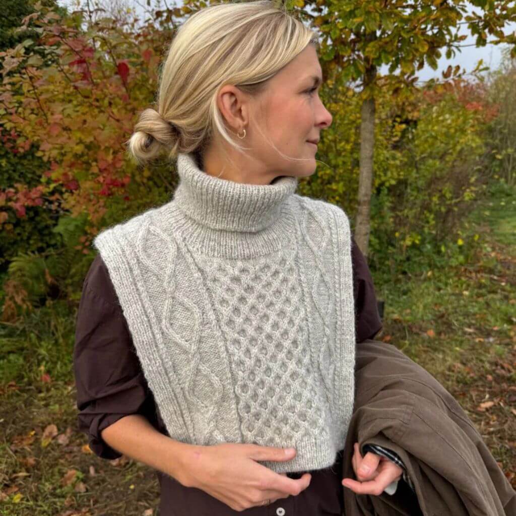 PetiteKnit Dagmar Neck Strickanleitung - PetiteKnit (Heft) bei bei bei bei bei bei bei bei bei bei bei bei Lieblingsgarn
