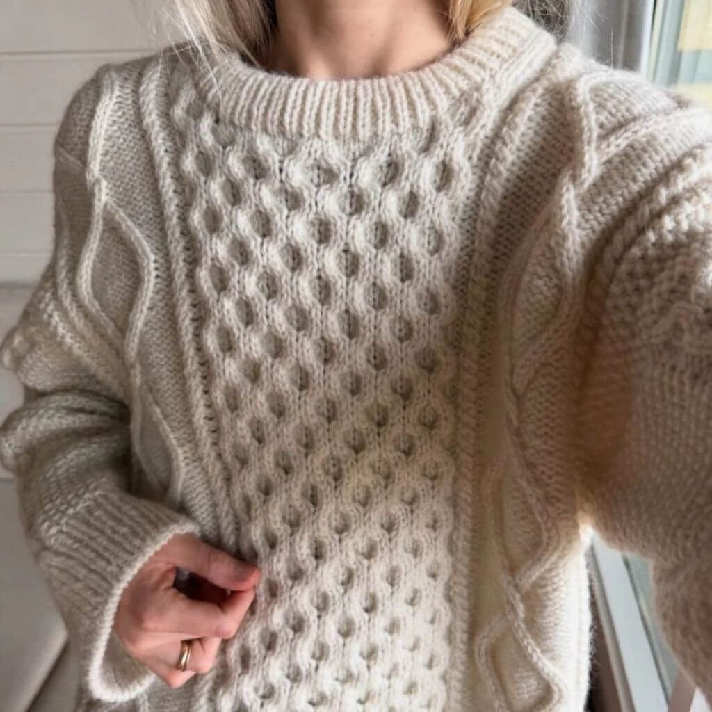 PetiteKnit Dagmar Sweater Strickanleitung - PetiteKnit (Heft) bei bei bei bei bei bei bei bei bei bei bei bei Lieblingsgarn