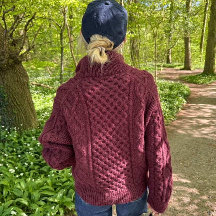 PetiteKnit Pullover Dagmar Zipper Sweater Strickanleitung - PetiteKnit (Heft) bei bei bei bei bei bei bei bei Lieblingsgarn