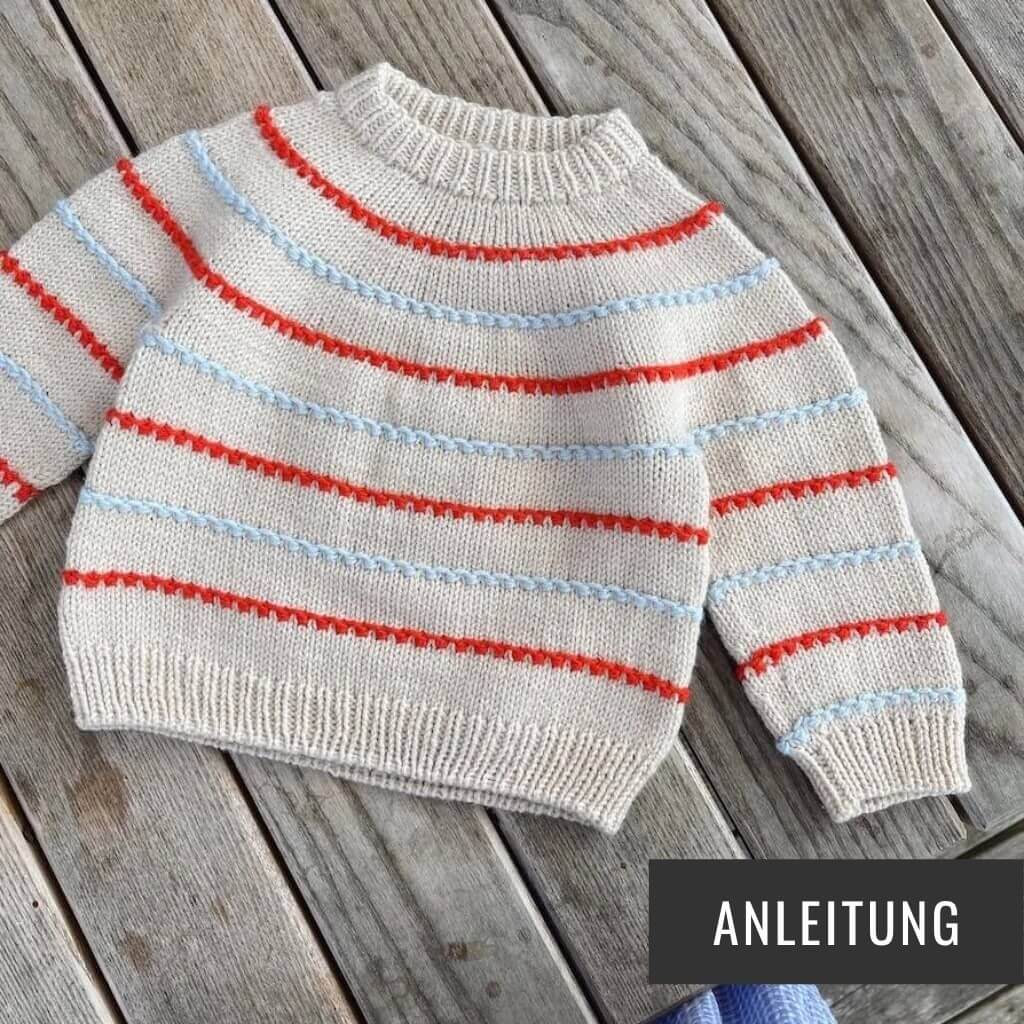 PetiteKnit Pattern Kinder Pullover Festival Sweater Strickanleitung - PetiteKnit (Heft) bei bei bei bei bei Lieblingsgarn