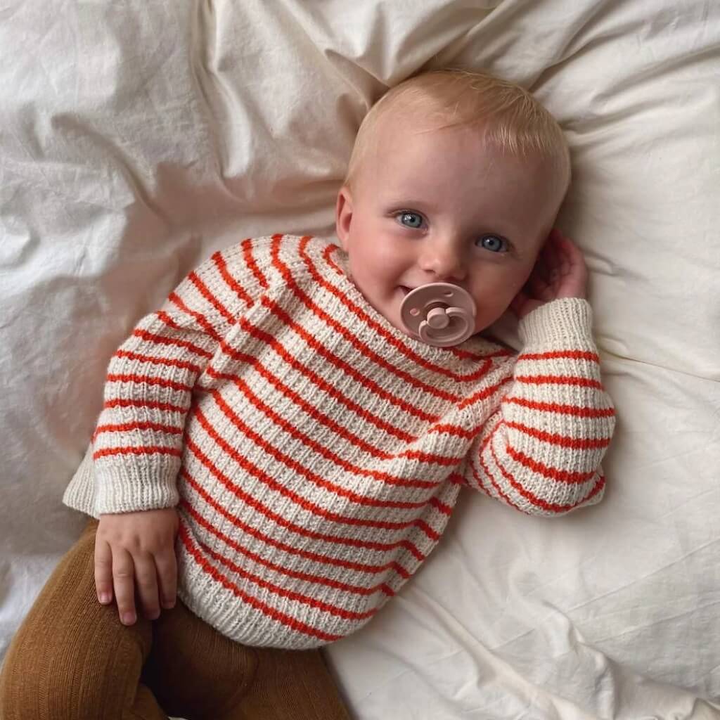 PetiteKnit Pattern Pullover Friday Sweater Baby Strickanleitung - PetiteKnit (Heft) bei bei bei bei bei bei Lieblingsgarn