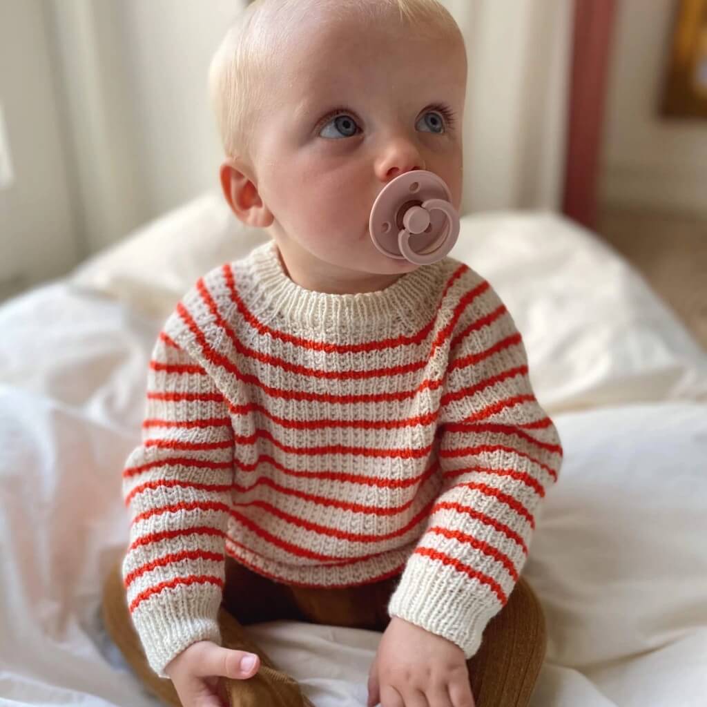 PetiteKnit Pattern Pullover Friday Sweater Baby Strickanleitung - PetiteKnit (Heft) bei bei bei bei bei bei Lieblingsgarn
