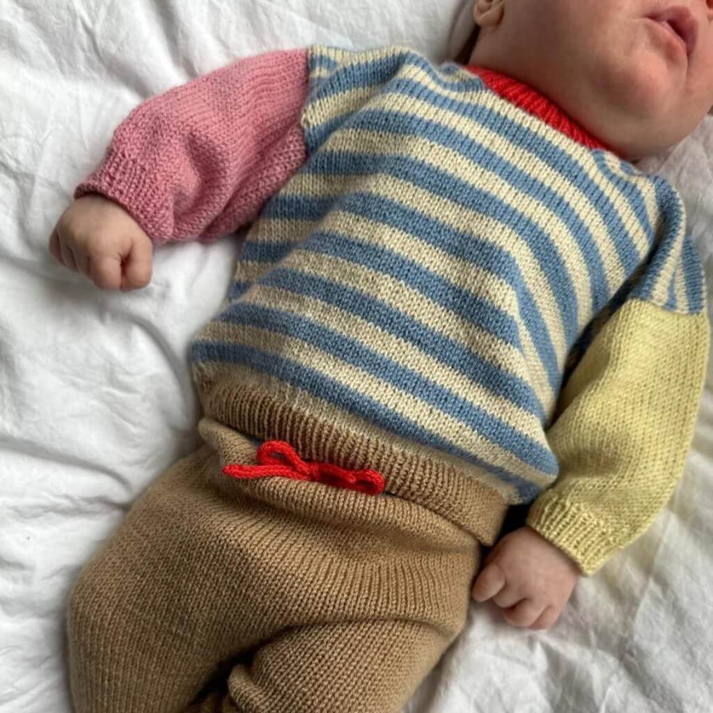 PetiteKnit Pattern Pullover &amp; Hose Holger Baby Set Strickanleitung - PetiteKnit (Heft) bei bei bei bei bei Lieblingsgarn