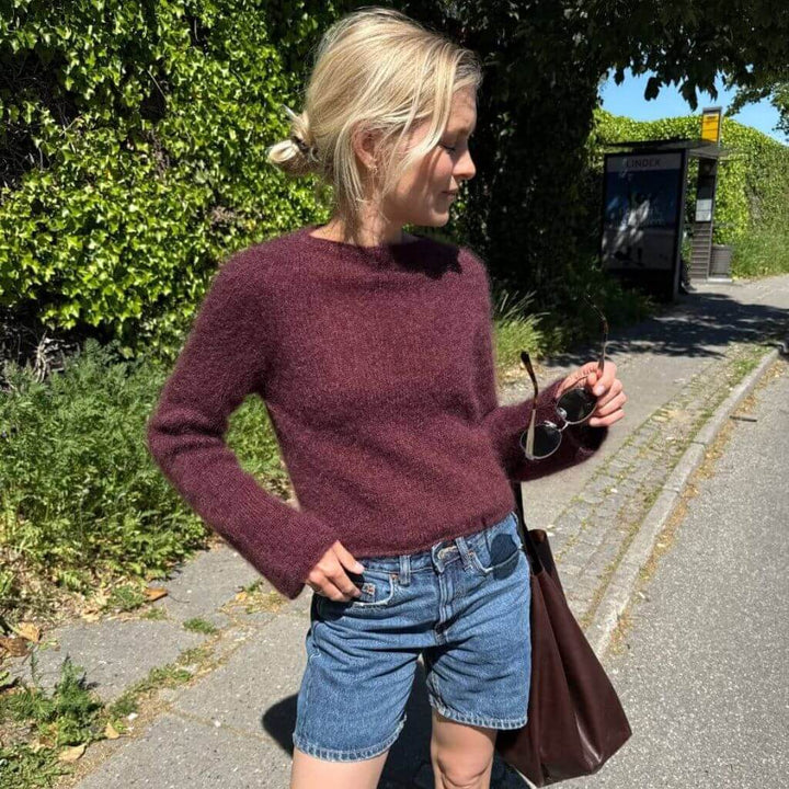 PetiteKnit Bluse Ivy Blouse Strickanleitung - PetiteKnit (Heft) bei bei bei bei bei bei bei bei bei bei bei Lieblingsgarn