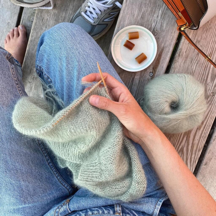 PetiteKnit Pattern Novice Cardigan Mohair Edition Strickanleitung - PetiteKnit (Heft) bei bei bei bei bei bei Lieblingsgarn