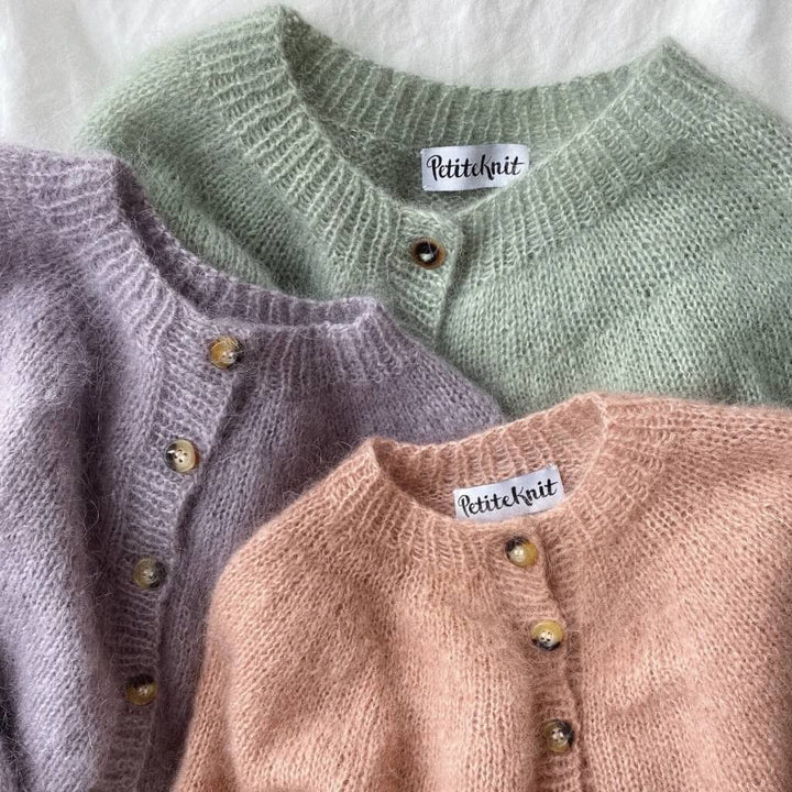 PetiteKnit Pattern Novice Cardigan Mohair Edition Strickanleitung - PetiteKnit (Heft) bei bei bei bei bei bei Lieblingsgarn