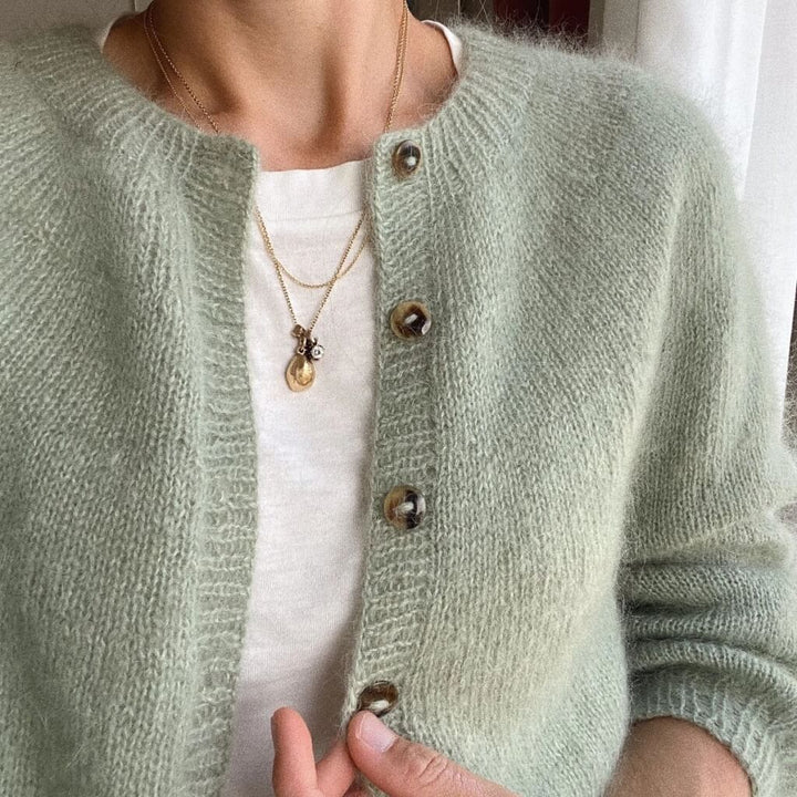PetiteKnit Pattern Novice Cardigan Mohair Edition Strickanleitung - PetiteKnit (Heft) bei bei bei bei bei bei Lieblingsgarn
