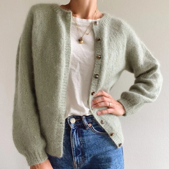 PetiteKnit Pattern Novice Cardigan Mohair Edition Strickanleitung - PetiteKnit (Heft) bei bei bei bei bei bei Lieblingsgarn