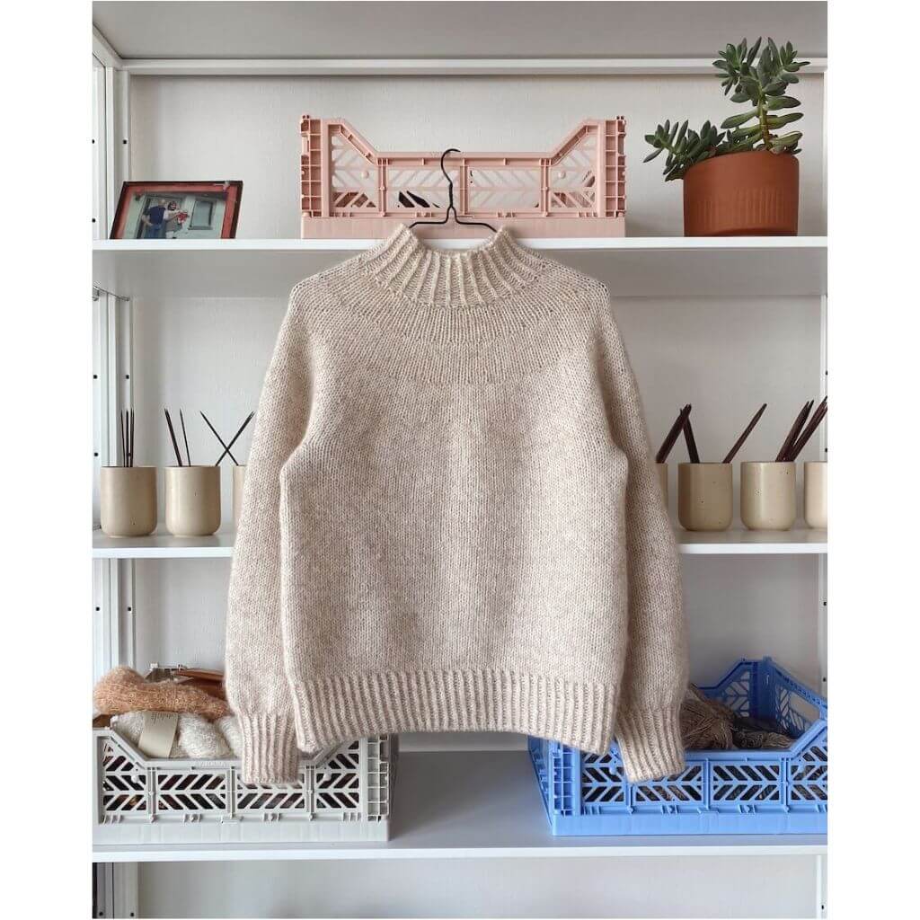 PetiteKnit Pattern Damen Pullover Novice Sweater Strickanleitung - PetiteKnit (Heft) bei bei bei bei bei bei Lieblingsgarn