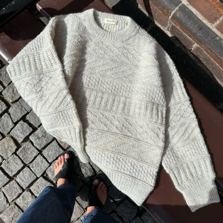 PetiteKnit Pattern Damen Pullover Storm Sweater Strickanleitung - PetiteKnit (Heft) bei bei bei bei bei bei Lieblingsgarn