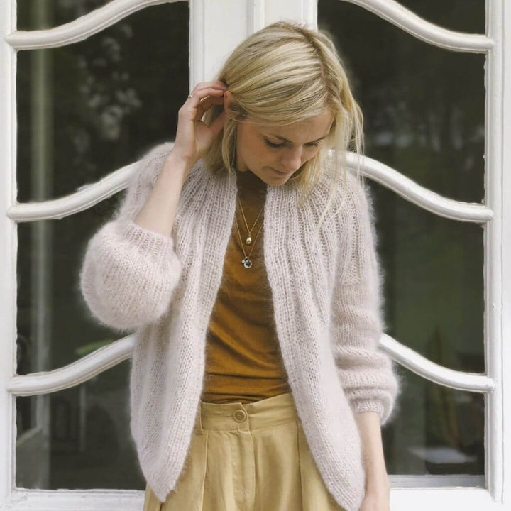 PetiteKnit Pattern Sunday Cardigan Mohair Edition Strickanleitung - PetiteKnit (Heft) bei bei bei bei bei bei Lieblingsgarn