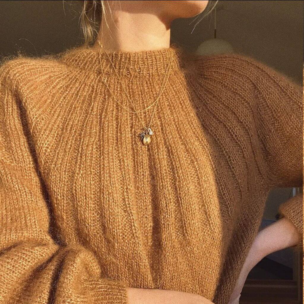 PetiteKnit Pattern Sunday Sweater Mohair Edition Strickanleitung - PetiteKnit (Heft) bei bei bei bei bei bei Lieblingsgarn