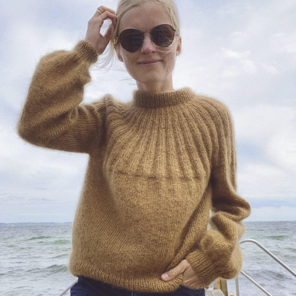 PetiteKnit Pattern Sunday Sweater Mohair Edition Strickanleitung - PetiteKnit (Heft) bei bei bei bei bei bei Lieblingsgarn