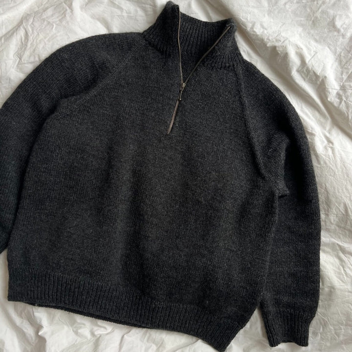 PetiteKnit Zipper Sweater Light Herren bei bei bei bei bei bei bei bei bei bei bei bei bei bei bei Lieblingsgarn
