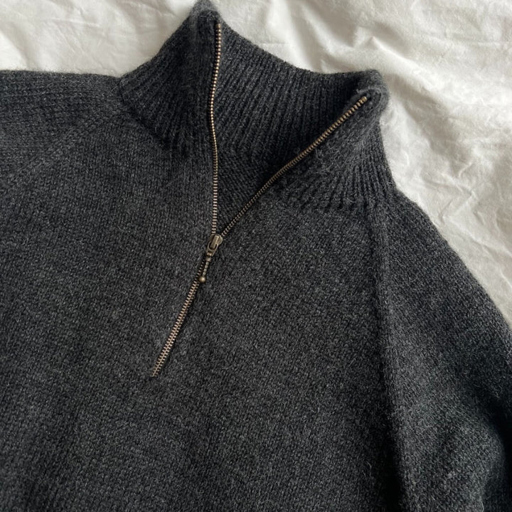 PetiteKnit Zipper Sweater Light Herren bei bei bei bei bei bei bei bei bei bei bei bei bei bei bei Lieblingsgarn