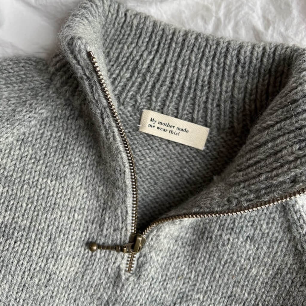 PetiteKnit Pattern Kinder Pullover Zipper Sweater Light Strickanleitung - PetiteKnit (Heft) bei bei bei bei Lieblingsgarn