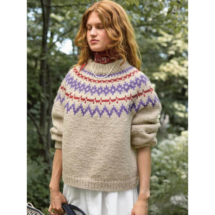 Sandnes Garn Pattern Norwegerpullover Damen Polar-Light Strickanleitung - Sandnes Garn (Heft) bei bei bei bei Lieblingsgarn
