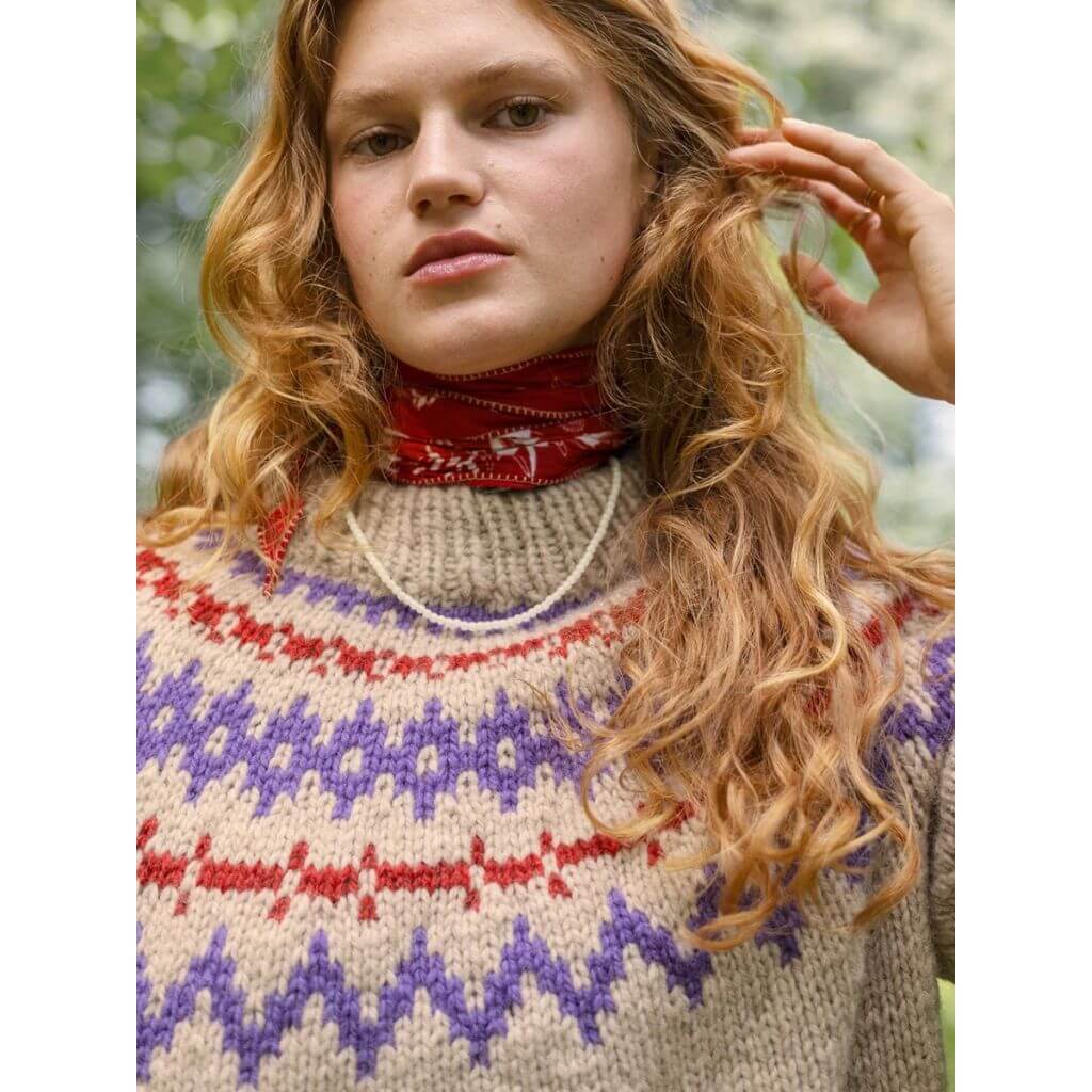 Sandnes Garn Pattern Norwegerpullover Damen Polar-Light Strickanleitung - Sandnes Garn (Heft) bei bei bei bei Lieblingsgarn