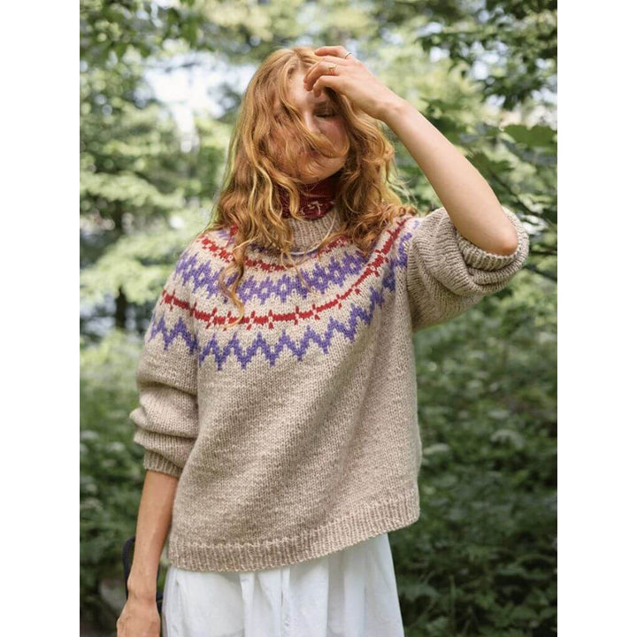 Sandnes Garn Pattern Norwegerpullover Damen Polar-Light Strickanleitung - Sandnes Garn (Heft) bei bei bei bei Lieblingsgarn