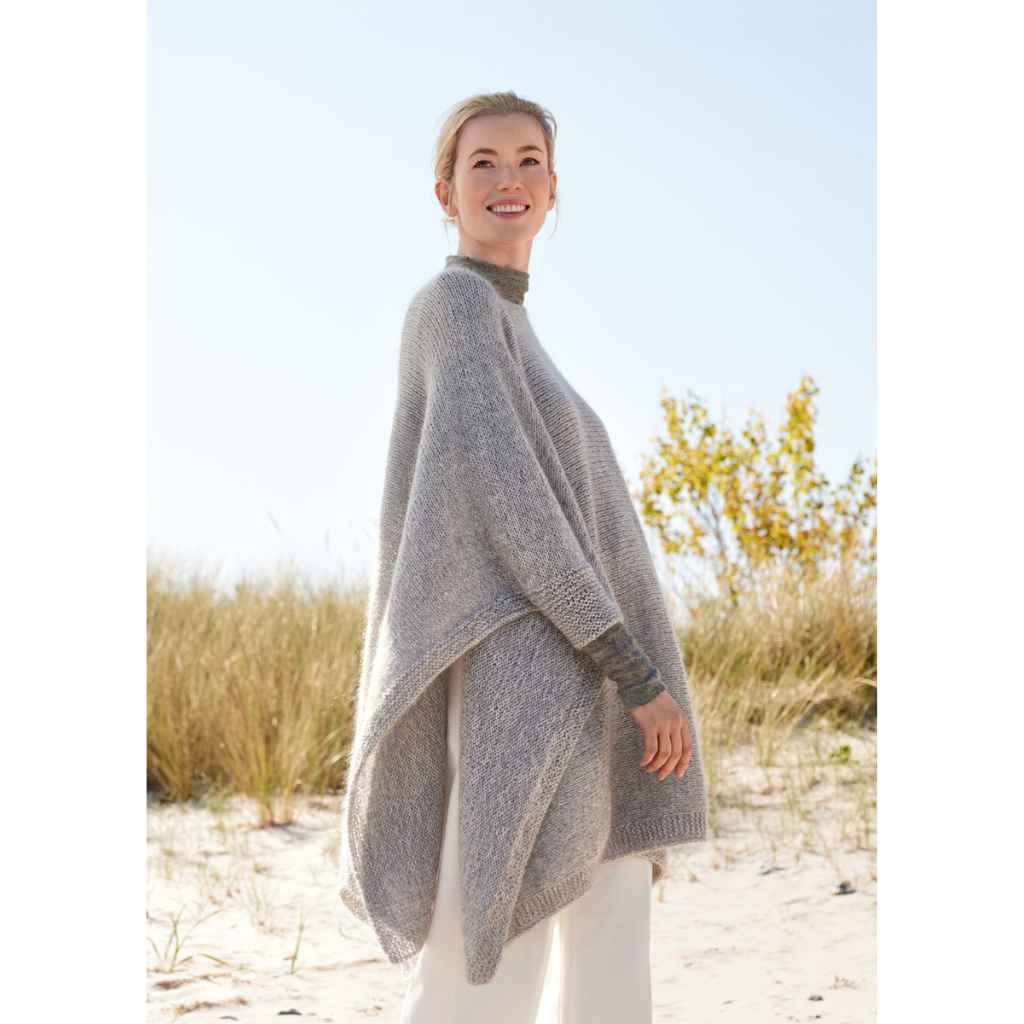 Lana Grossa Pattern Poncho Strickanleitung - Lana Grossa (PDF) bei bei bei bei bei bei bei bei bei bei bei bei Lieblingsgarn