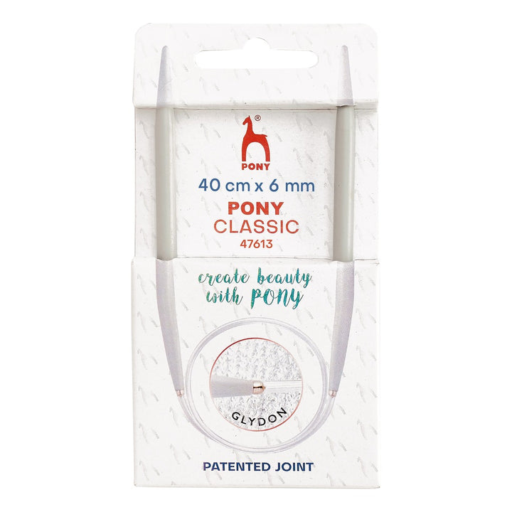 Pony Classic Rundstricknadeln, Farbe 40 – Metall bei Lieblingsgarn
