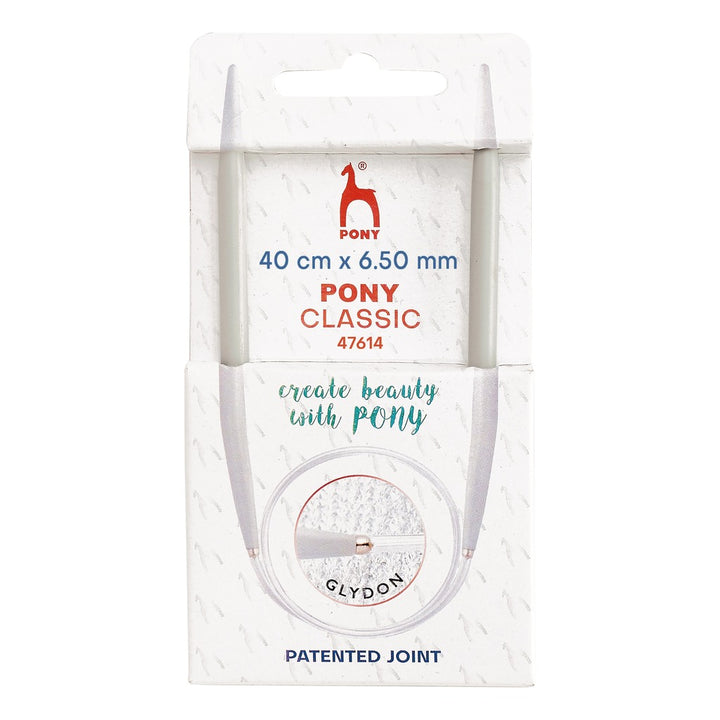 Pony Classic Rundstricknadeln, Farbe 40 – Metall bei Lieblingsgarn